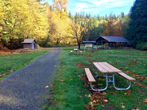 Site G1, photo 2 of 8 · from washington.goingtocamp.com (the park's booking system)